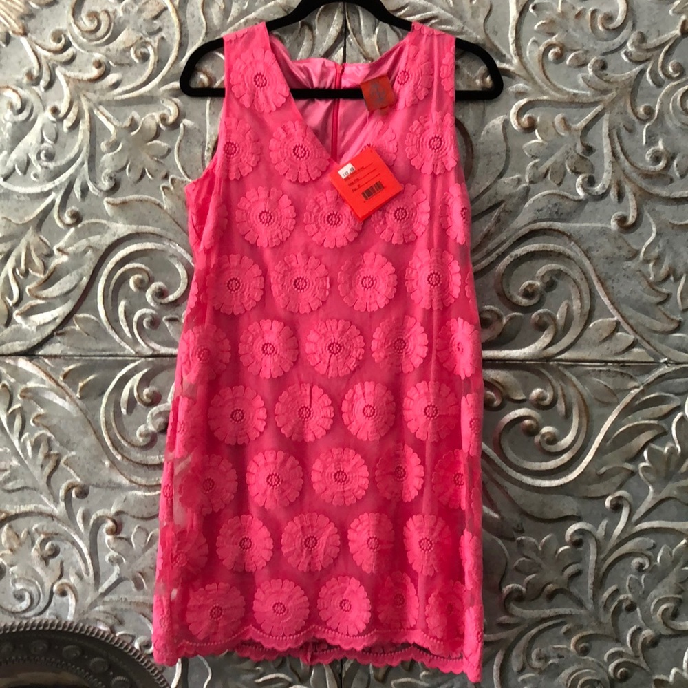 Tracy Negoshian Pink Dress NWT